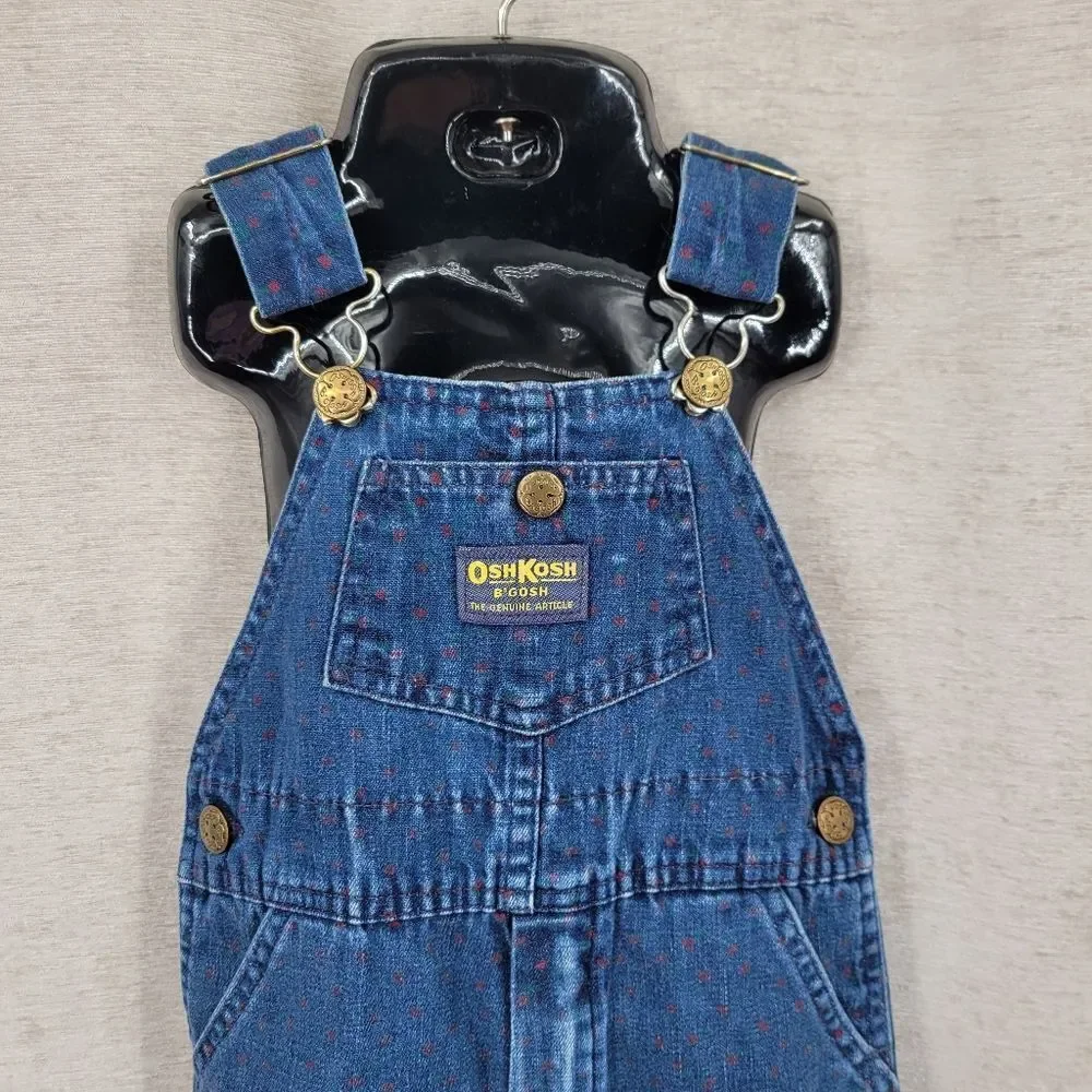 OshKosh B'gosh Vestbak Vintage Blue Denim Overalls for Kids